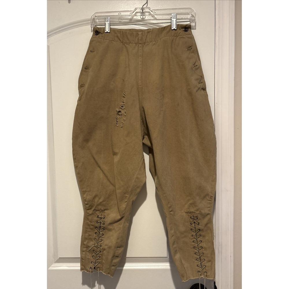 VTG Military Breeches Horse Riding Pants Kamp-It Outing Clothing 24" waist